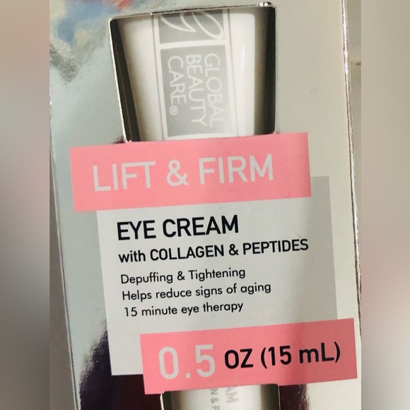 2 collagen peptides Lift‎ & Firm depuffing & tightening Eye Cream new - Picture 5 of 5